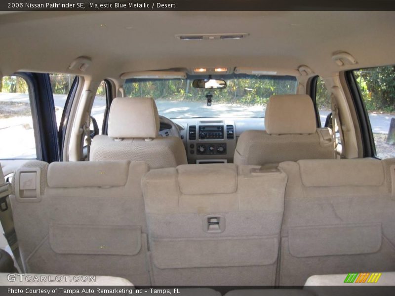 Majestic Blue Metallic / Desert 2006 Nissan Pathfinder SE