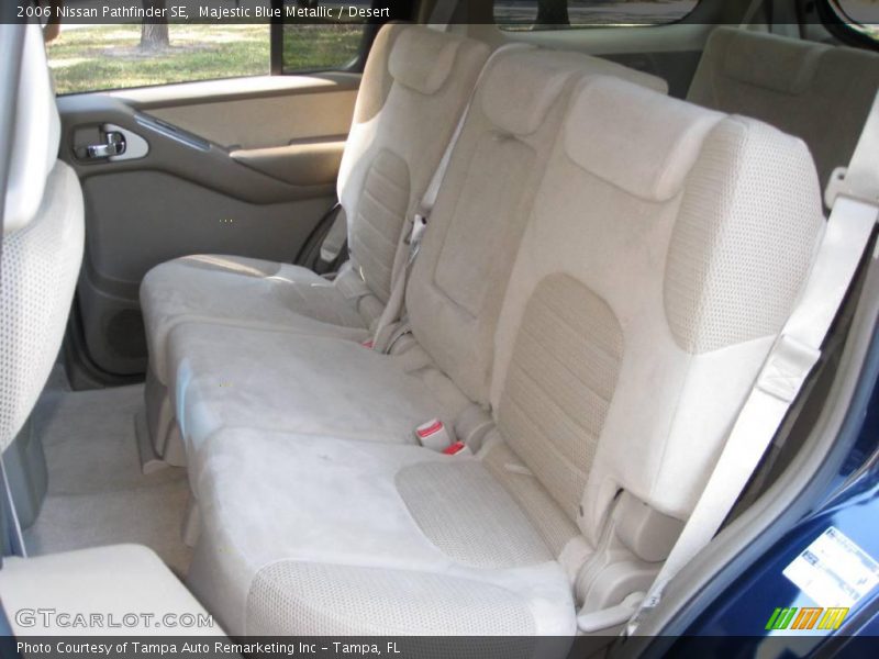 Majestic Blue Metallic / Desert 2006 Nissan Pathfinder SE