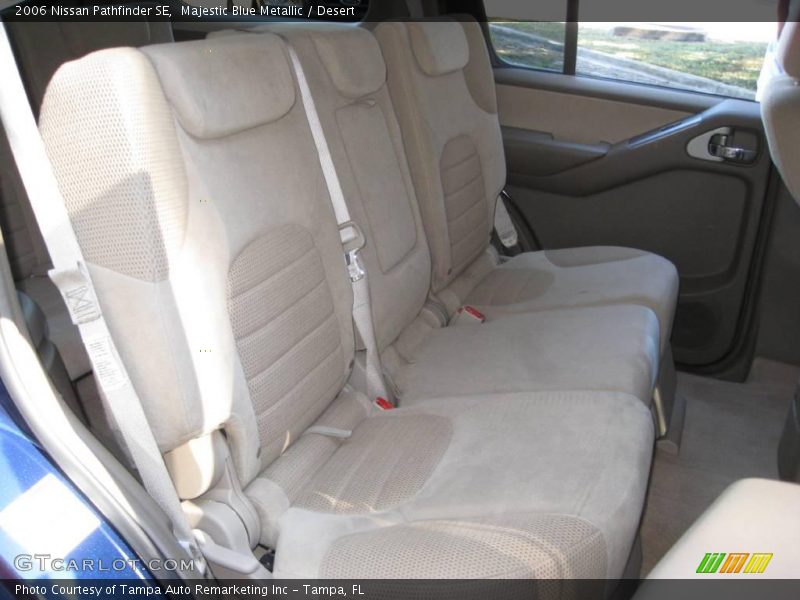 Majestic Blue Metallic / Desert 2006 Nissan Pathfinder SE