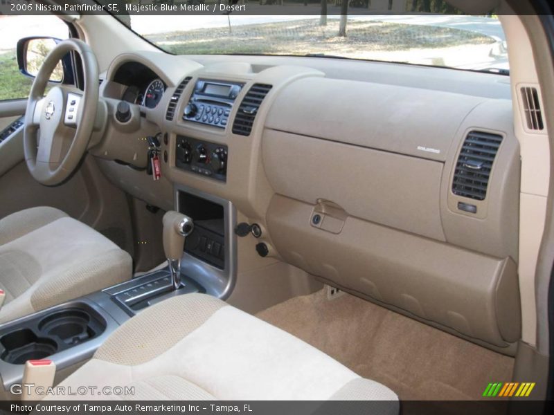 Majestic Blue Metallic / Desert 2006 Nissan Pathfinder SE