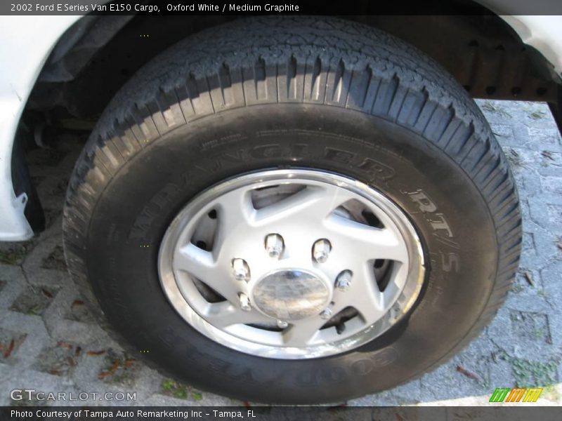 Oxford White / Medium Graphite 2002 Ford E Series Van E150 Cargo