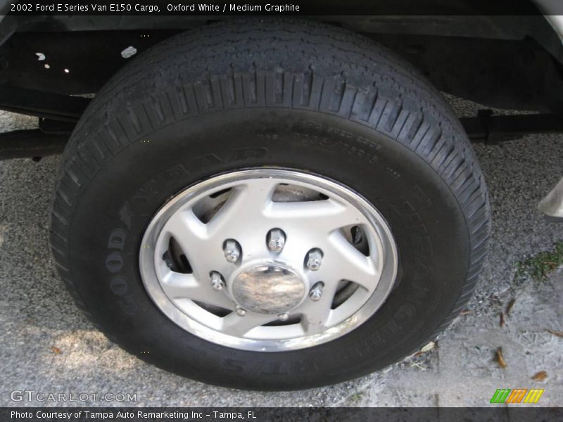 Oxford White / Medium Graphite 2002 Ford E Series Van E150 Cargo