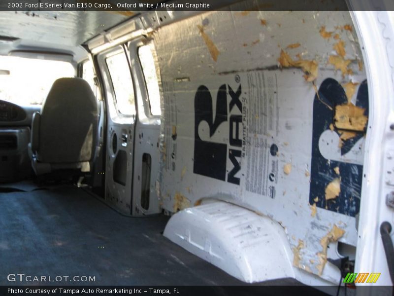 Oxford White / Medium Graphite 2002 Ford E Series Van E150 Cargo