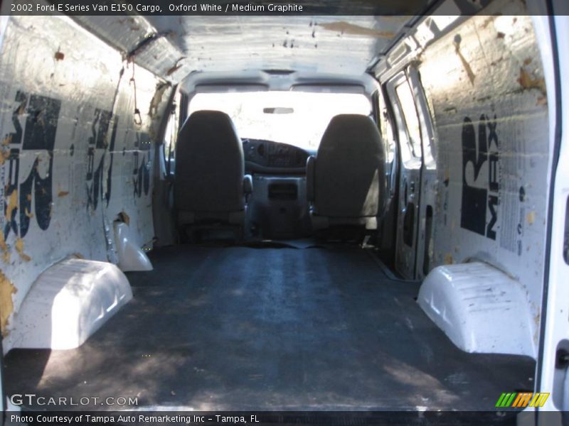 Oxford White / Medium Graphite 2002 Ford E Series Van E150 Cargo