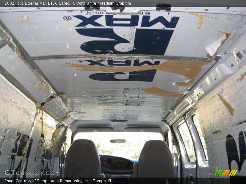 Oxford White / Medium Graphite 2002 Ford E Series Van E150 Cargo