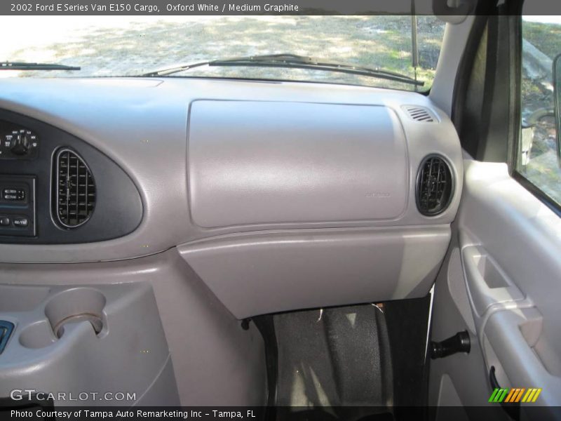 Oxford White / Medium Graphite 2002 Ford E Series Van E150 Cargo
