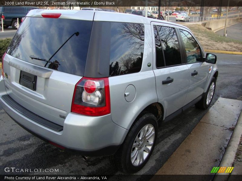 Zermatt Silver Metallic / Ebony Black 2008 Land Rover LR2 SE