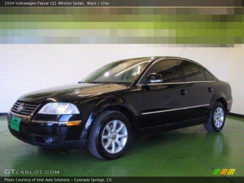 Black / Grey 2004 Volkswagen Passat GLS 4Motion Sedan