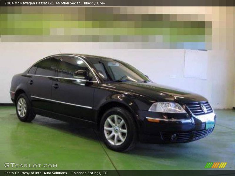 Black / Grey 2004 Volkswagen Passat GLS 4Motion Sedan
