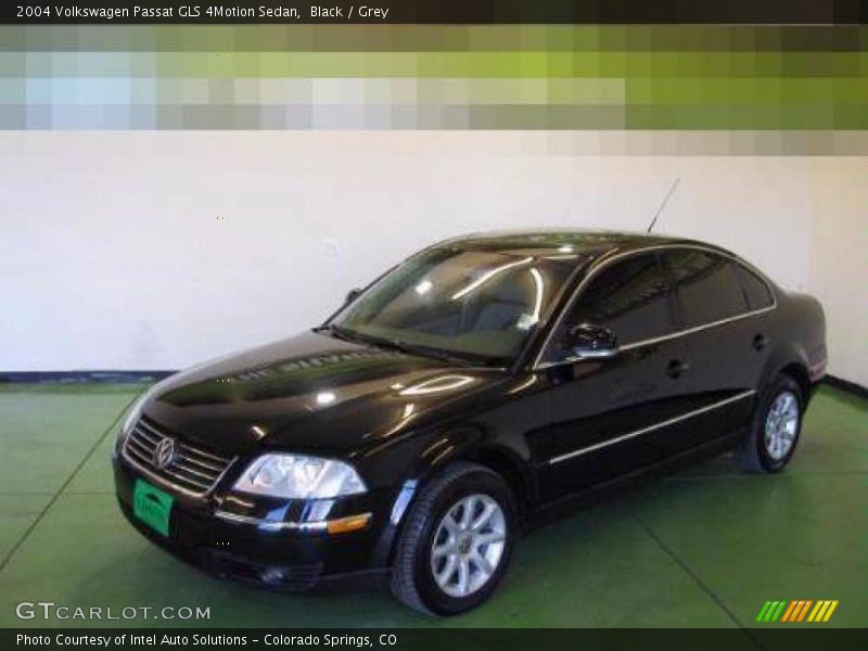 Black / Grey 2004 Volkswagen Passat GLS 4Motion Sedan