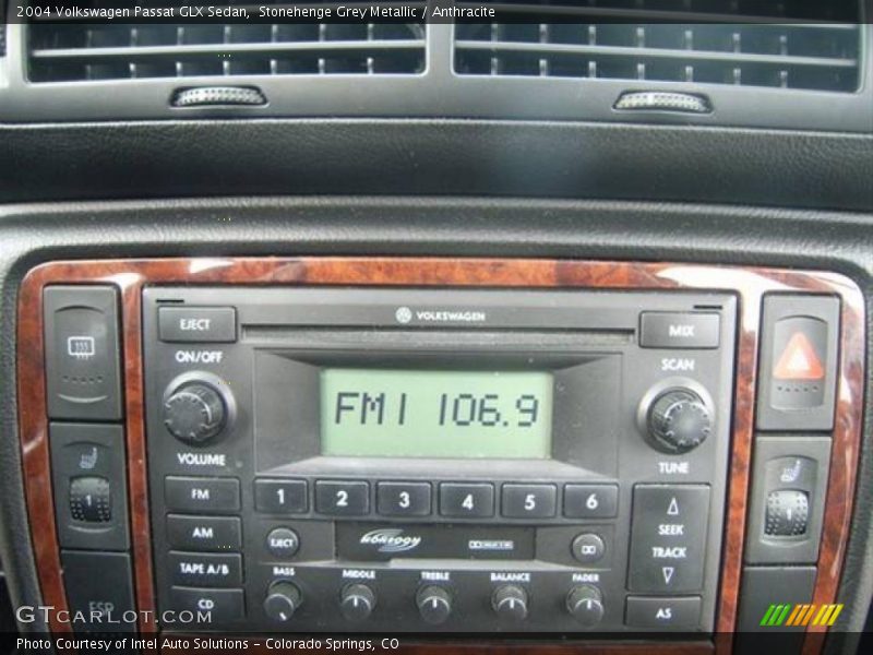 Stonehenge Grey Metallic / Anthracite 2004 Volkswagen Passat GLX Sedan