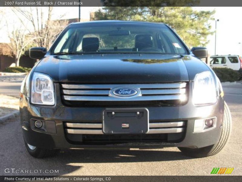 Black / Charcoal Black 2007 Ford Fusion SE