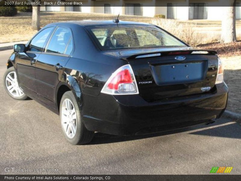 Black / Charcoal Black 2007 Ford Fusion SE