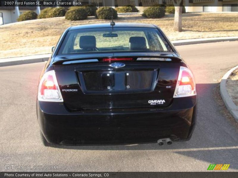 Black / Charcoal Black 2007 Ford Fusion SE