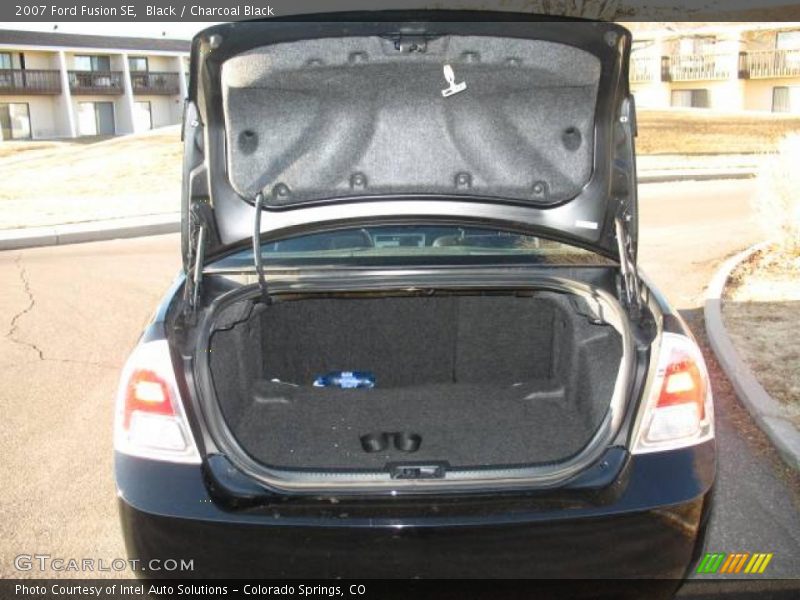 Black / Charcoal Black 2007 Ford Fusion SE