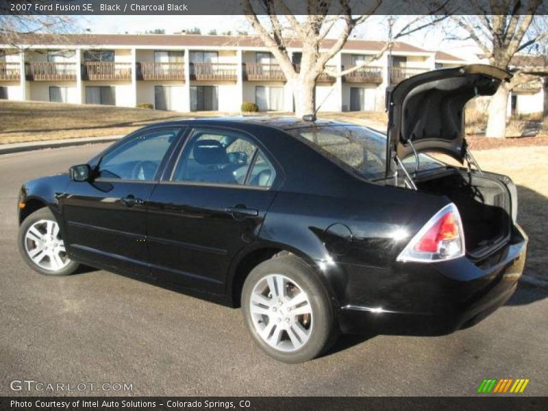 Black / Charcoal Black 2007 Ford Fusion SE