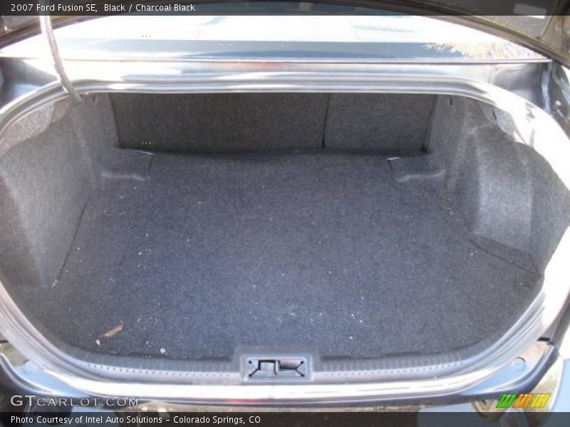 Black / Charcoal Black 2007 Ford Fusion SE