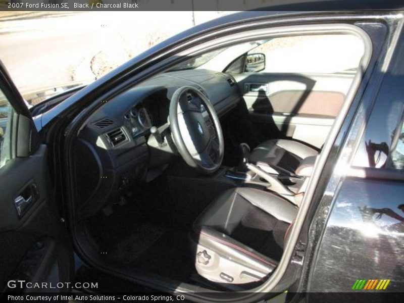 Black / Charcoal Black 2007 Ford Fusion SE