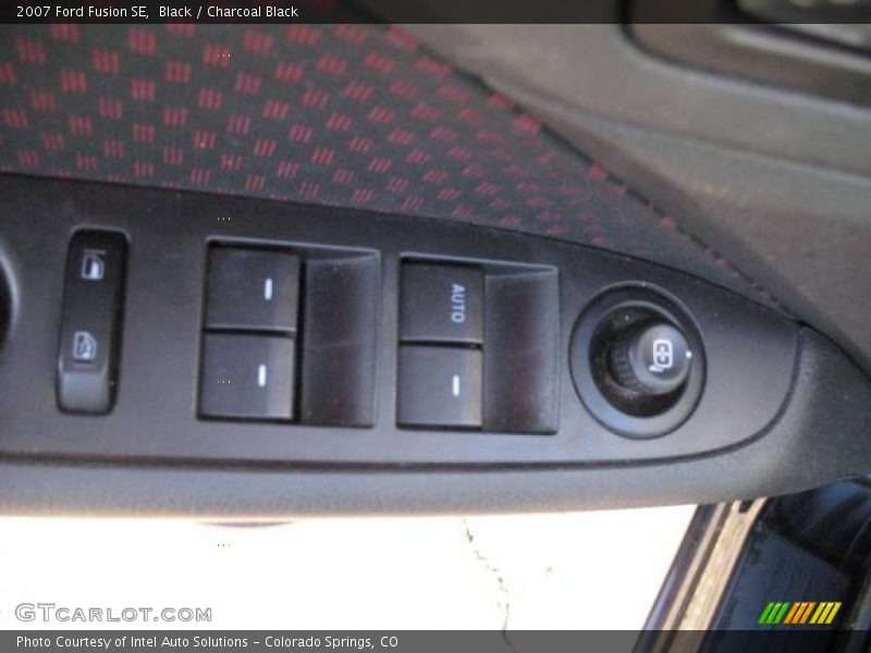 Black / Charcoal Black 2007 Ford Fusion SE