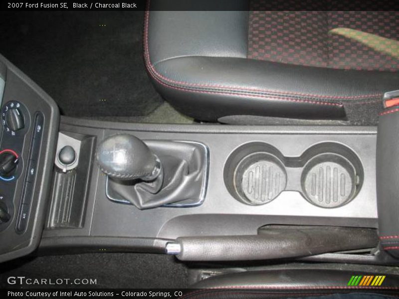Black / Charcoal Black 2007 Ford Fusion SE