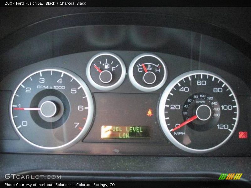 Black / Charcoal Black 2007 Ford Fusion SE