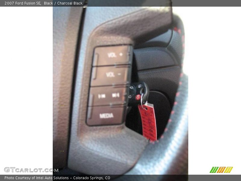 Black / Charcoal Black 2007 Ford Fusion SE
