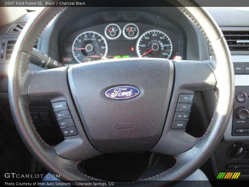 Black / Charcoal Black 2007 Ford Fusion SE