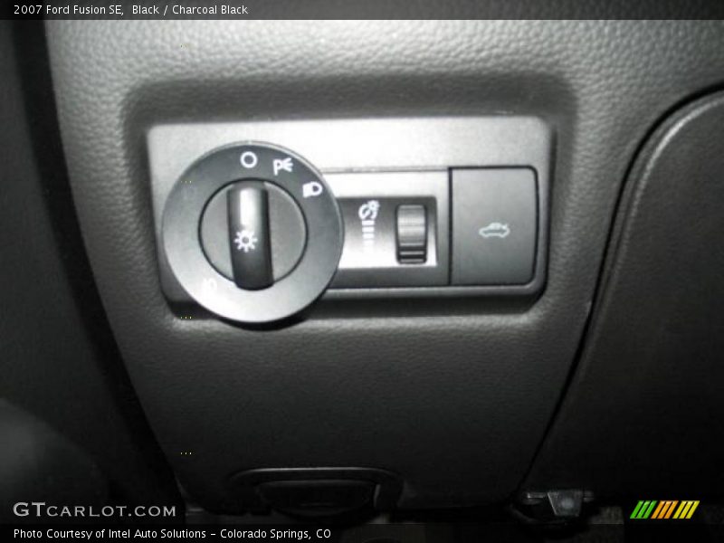 Black / Charcoal Black 2007 Ford Fusion SE