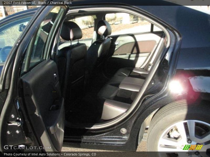 Black / Charcoal Black 2007 Ford Fusion SE