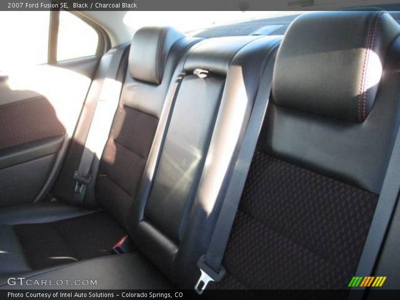 Black / Charcoal Black 2007 Ford Fusion SE