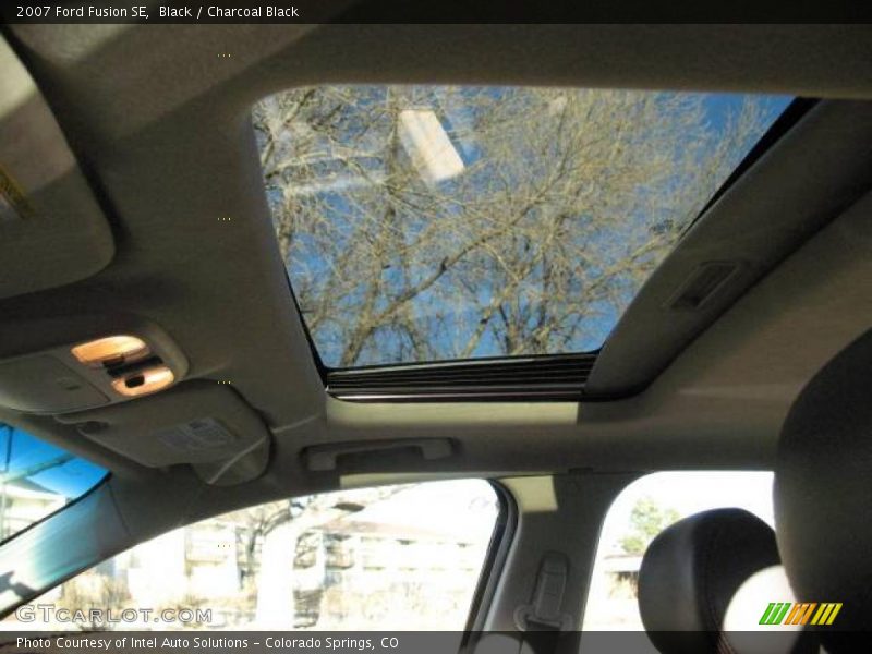 Black / Charcoal Black 2007 Ford Fusion SE