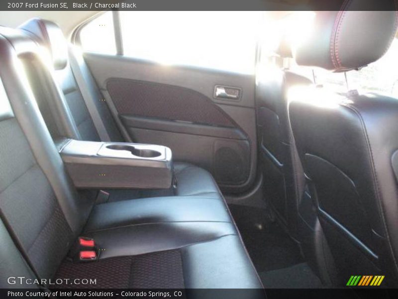 Black / Charcoal Black 2007 Ford Fusion SE