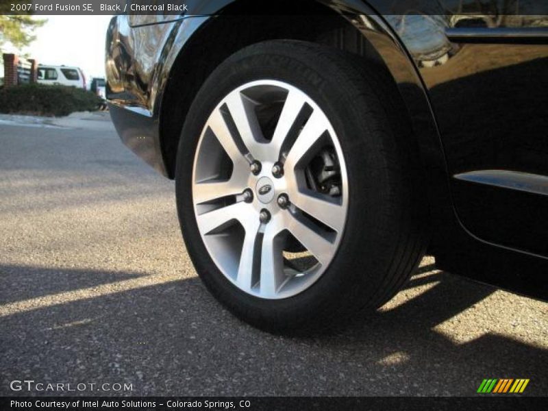 Black / Charcoal Black 2007 Ford Fusion SE