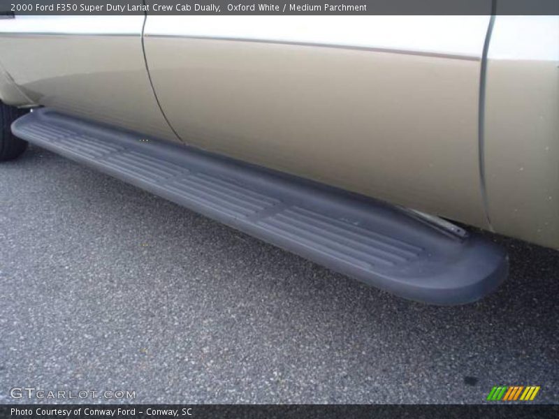Oxford White / Medium Parchment 2000 Ford F350 Super Duty Lariat Crew Cab Dually