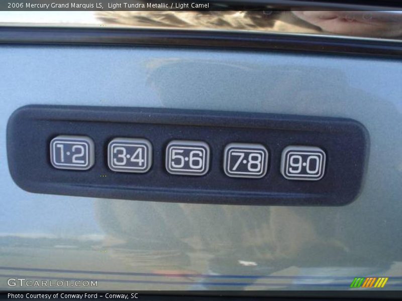 Light Tundra Metallic / Light Camel 2006 Mercury Grand Marquis LS