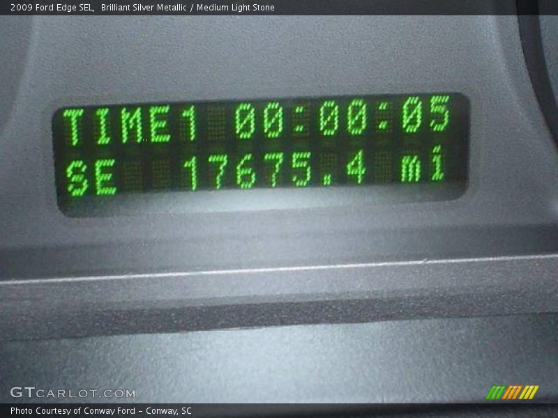 Brilliant Silver Metallic / Medium Light Stone 2009 Ford Edge SEL