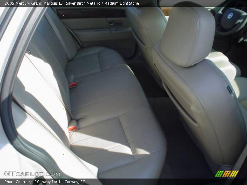 Silver Birch Metallic / Medium Light Stone 2009 Mercury Grand Marquis LS
