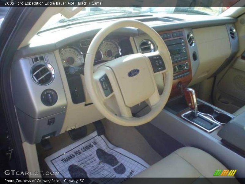 Black / Camel 2009 Ford Expedition Eddie Bauer 4x4