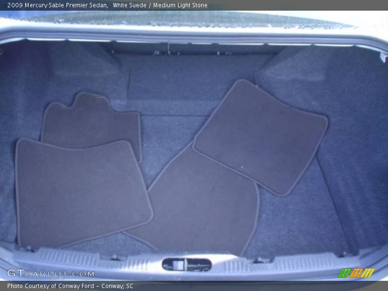 White Suede / Medium Light Stone 2009 Mercury Sable Premier Sedan