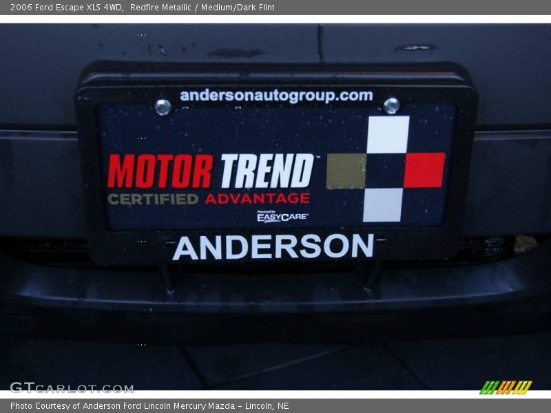 Redfire Metallic / Medium/Dark Flint 2006 Ford Escape XLS 4WD