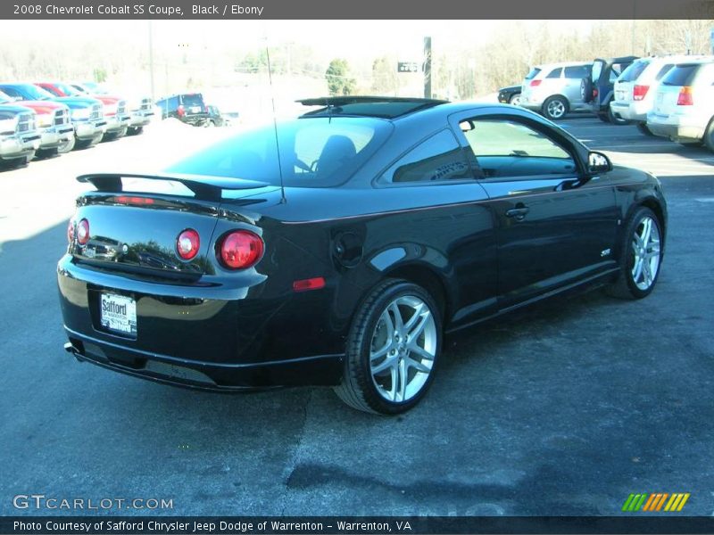 Black / Ebony 2008 Chevrolet Cobalt SS Coupe