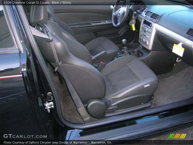 Black / Ebony 2008 Chevrolet Cobalt SS Coupe