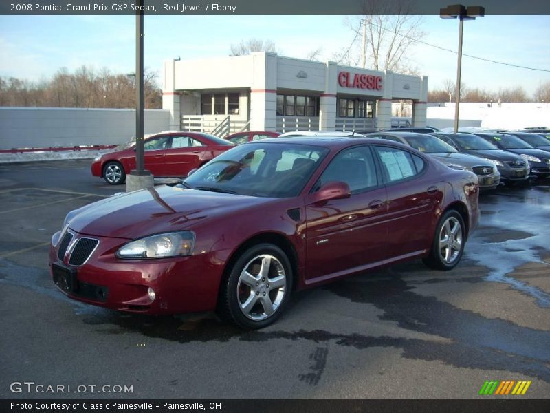 Red Jewel / Ebony 2008 Pontiac Grand Prix GXP Sedan