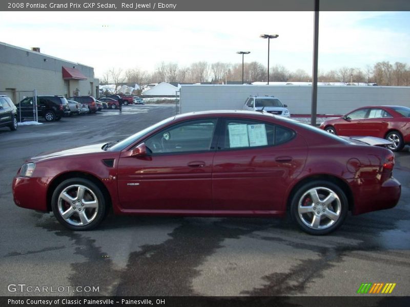 Red Jewel / Ebony 2008 Pontiac Grand Prix GXP Sedan