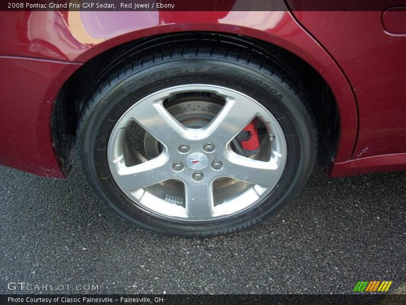 Red Jewel / Ebony 2008 Pontiac Grand Prix GXP Sedan