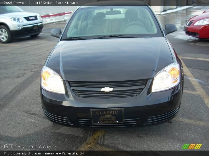 Black / Neutral 2006 Chevrolet Cobalt LS Sedan