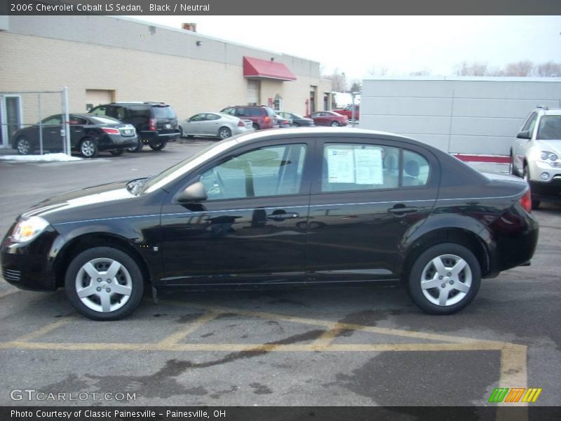 Black / Neutral 2006 Chevrolet Cobalt LS Sedan