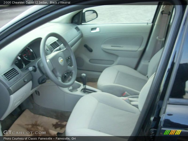 Black / Neutral 2006 Chevrolet Cobalt LS Sedan