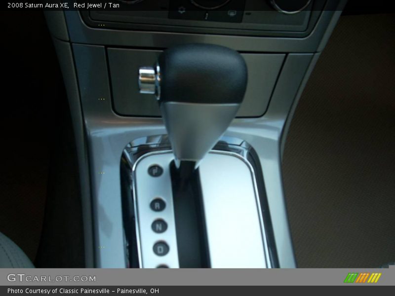 Red Jewel / Tan 2008 Saturn Aura XE