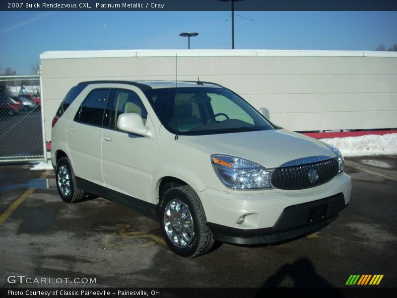 Platinum Metallic / Gray 2007 Buick Rendezvous CXL